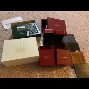 rolex cartier box only and 3 men’s wallet